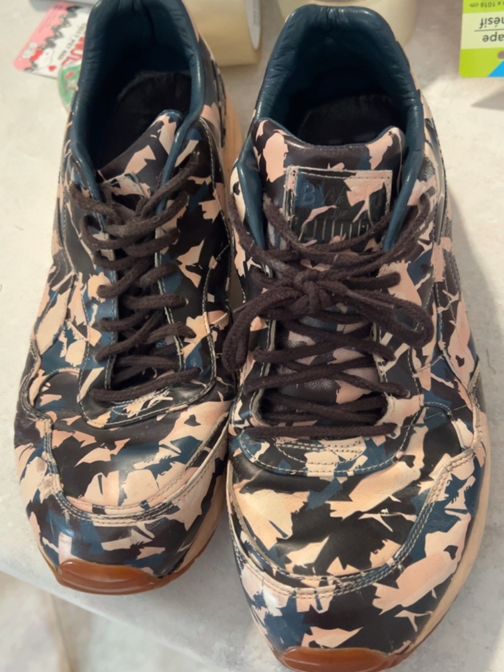 Puma XS-698 BWGH Brooklyn We Go Hard Collab Size 10 Pink Camo 357379-01 Mens 12